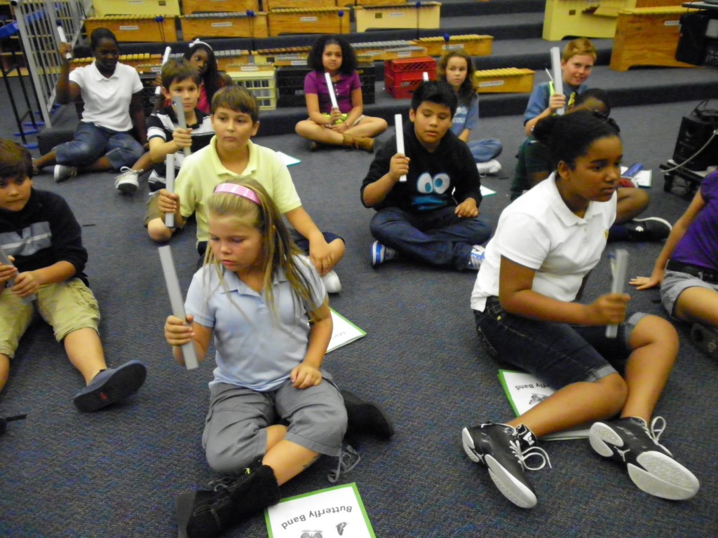 Tone chimes Mrs. Ferrell's Music Class