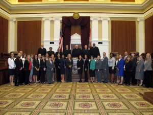 2015 Justice Teaching Institute Participants at the Florida Supreme Court